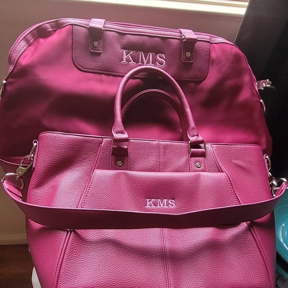 Kms purse and travel bag